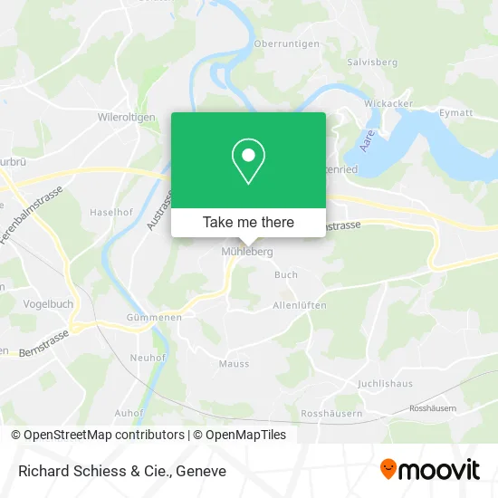 Richard Schiess & Cie. map