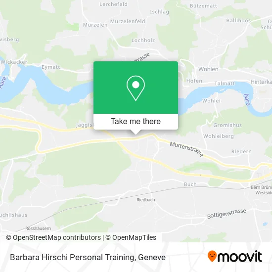 Barbara Hirschi Personal Training map
