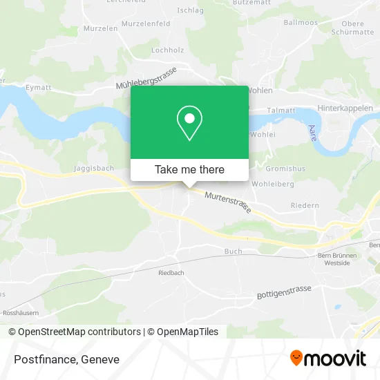 Postfinance map