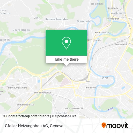 Gfeller Heizungsbau AG map