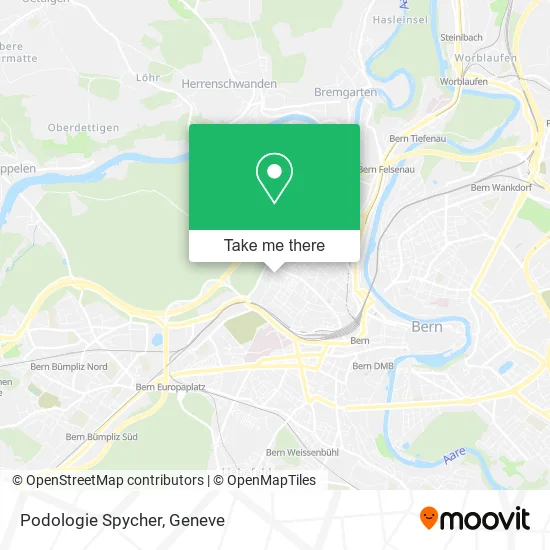 Podologie Spycher map