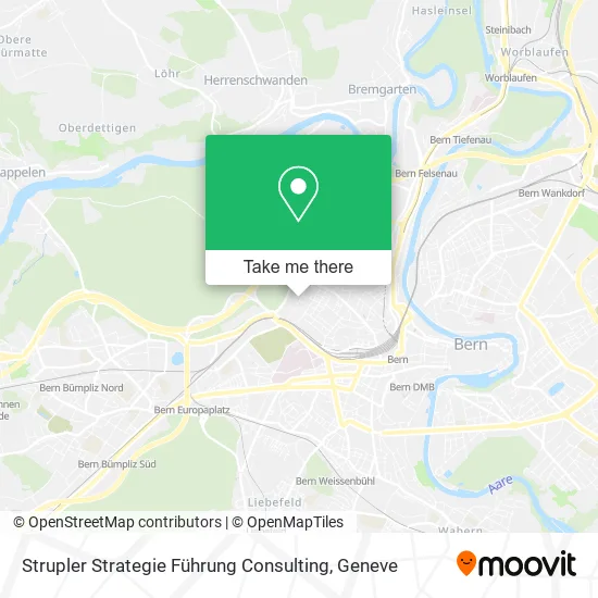 Strupler Strategie Führung Consulting map