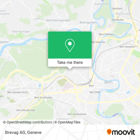 Brevag AG map