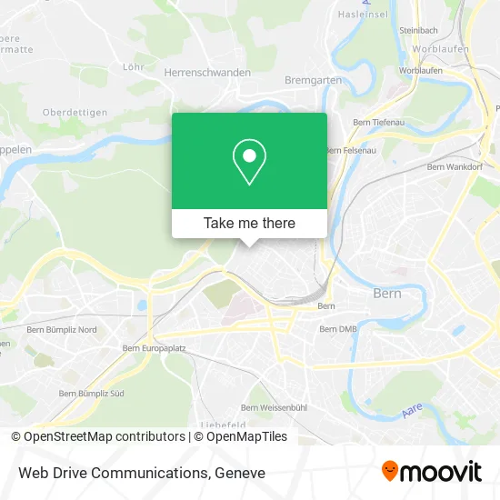 Web Drive Communications map