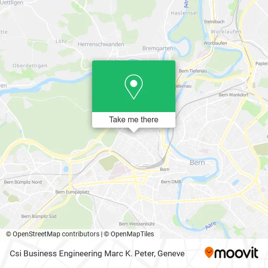 Csi Business Engineering Marc K. Peter map