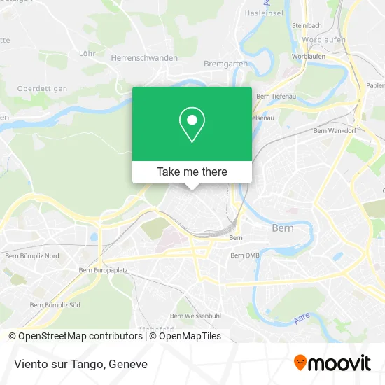 Viento sur Tango map