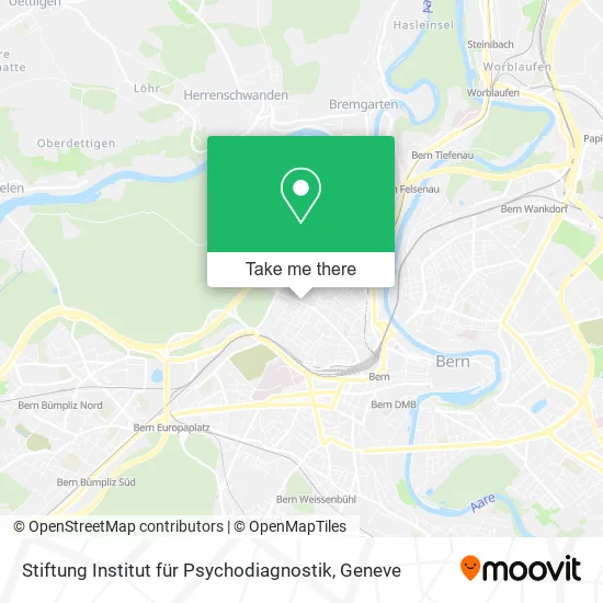 Stiftung Institut für Psychodiagnostik map