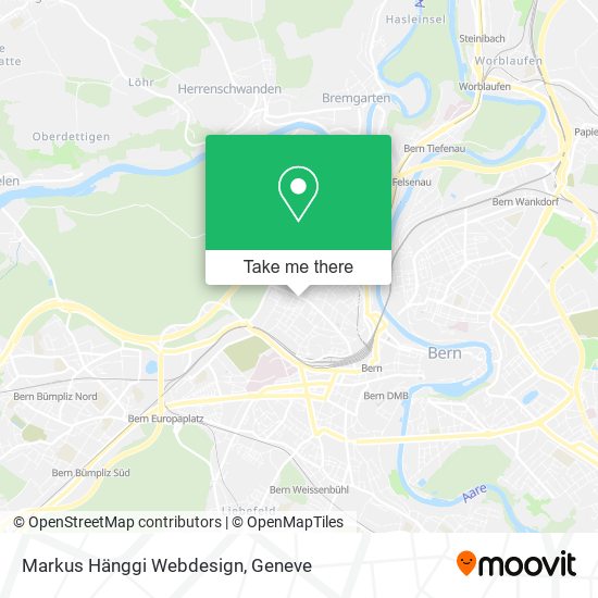 Markus Hänggi Webdesign map