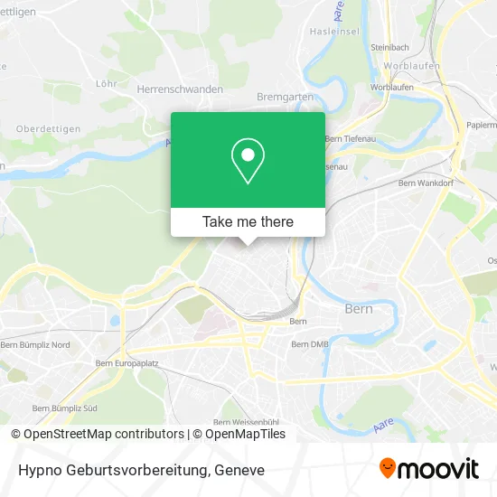 Hypno Geburtsvorbereitung map