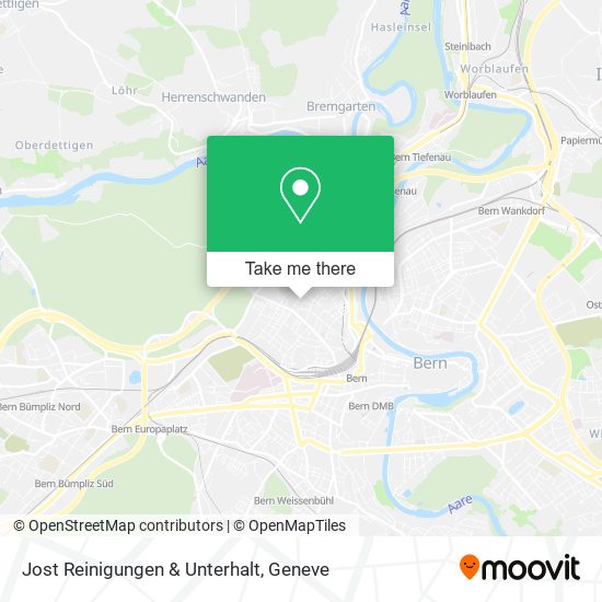 Jost Reinigungen & Unterhalt map