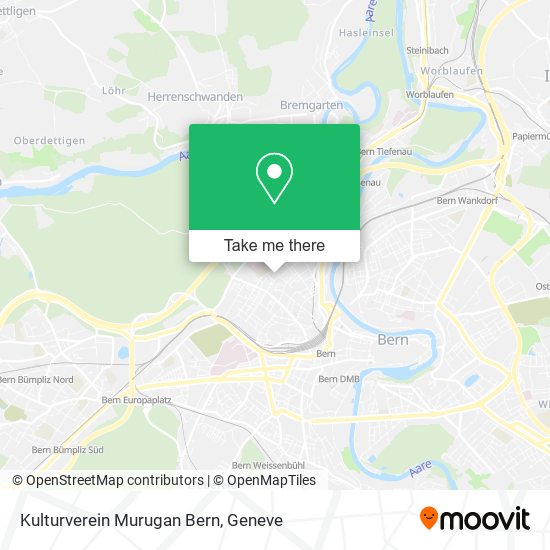 Kulturverein Murugan Bern map