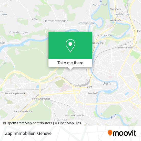 Zap Immobilien map