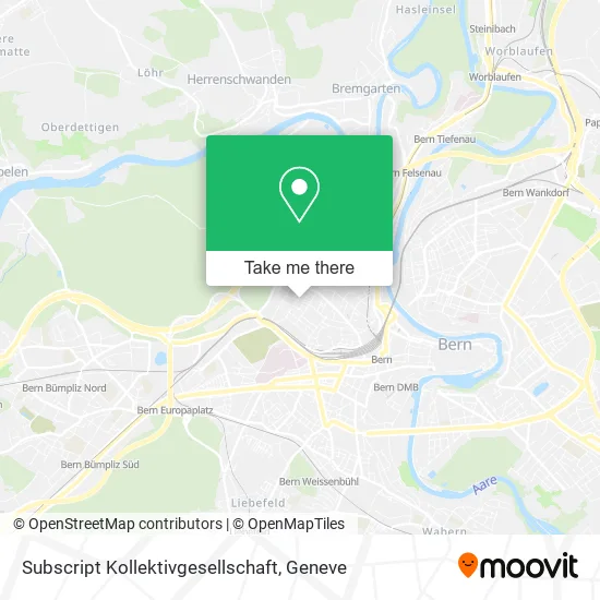 Subscript Kollektivgesellschaft map