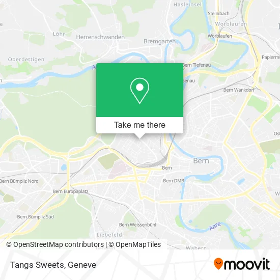 Tangs Sweets map