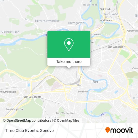 Time Club Events map