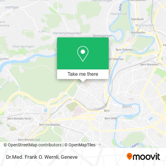 Dr.Med. Frank O. Wernli map
