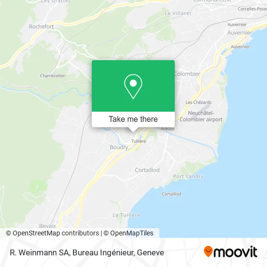 R. Weinmann SA, Bureau Ingénieur map