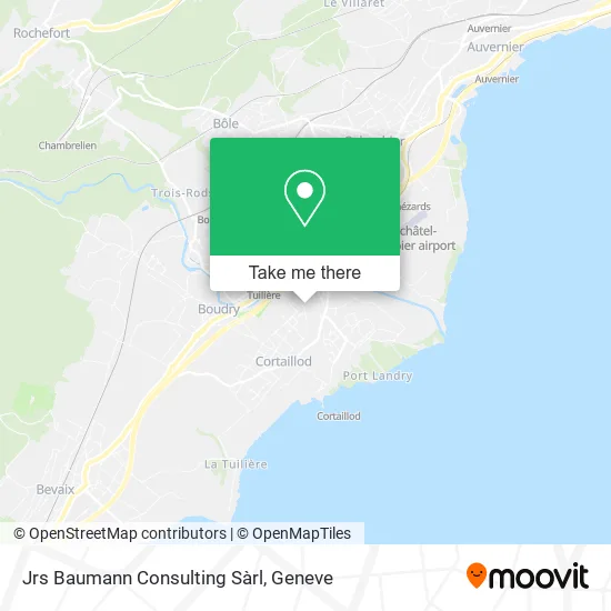 Jrs Baumann Consulting Sàrl map