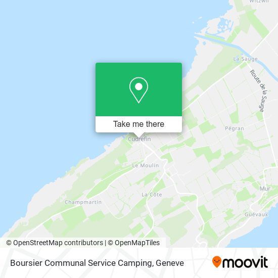 Boursier Communal Service Camping map