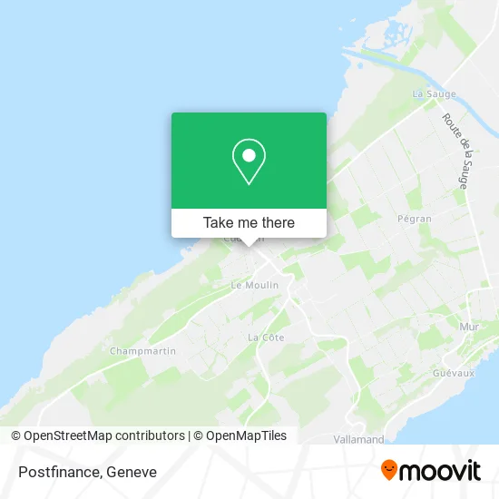 Postfinance map
