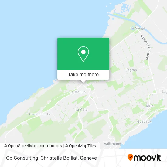 Cb Consulting, Christelle Boillat map