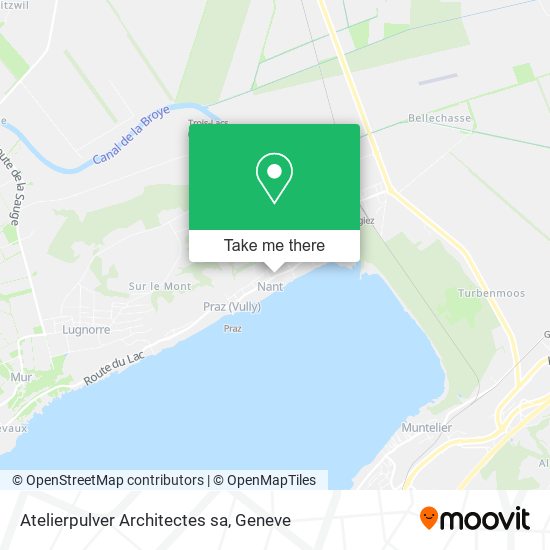 Atelierpulver Architectes sa map