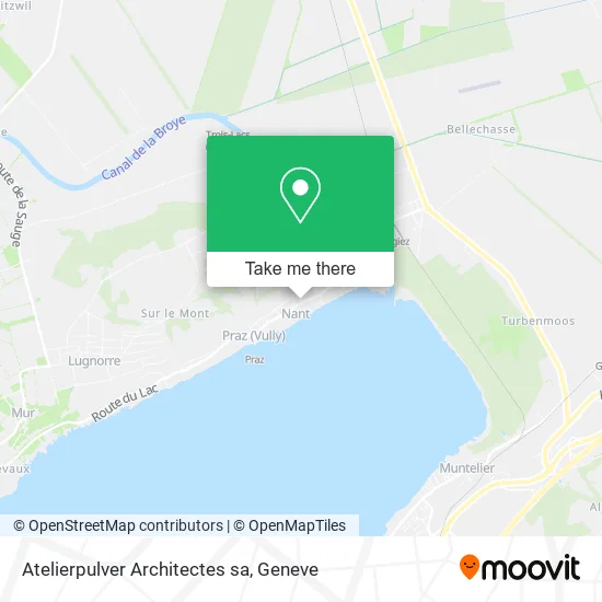 Atelierpulver Architectes sa map