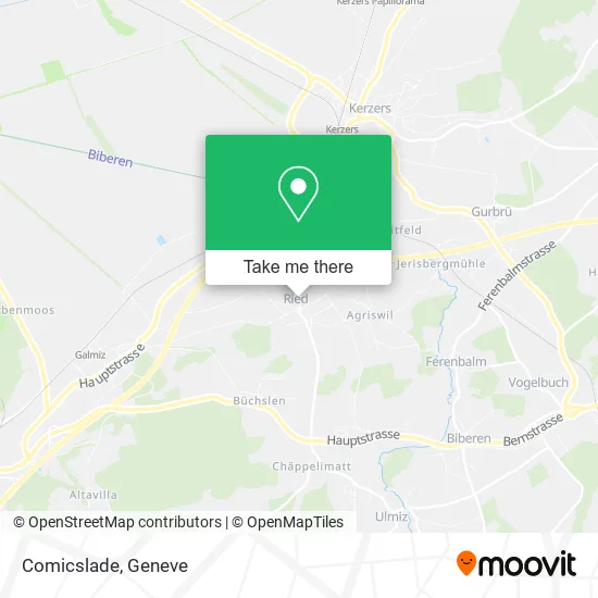 Comicslade map
