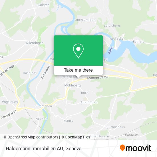 Haldemann Immobilien AG map