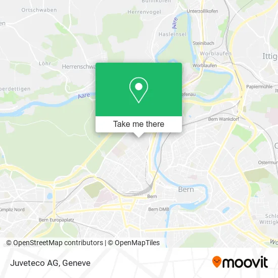 Juveteco AG map
