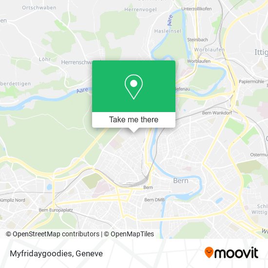 Myfridaygoodies map