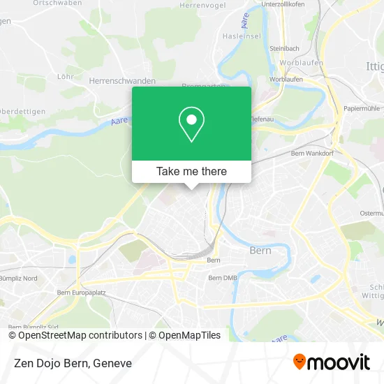 Zen Dojo Bern map