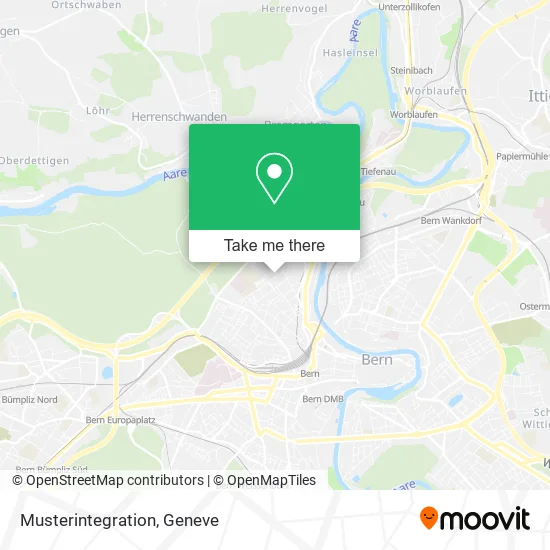 Musterintegration map