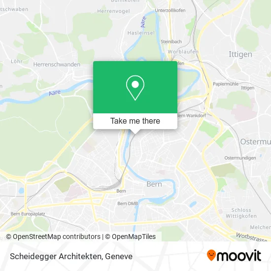 Scheidegger Architekten map