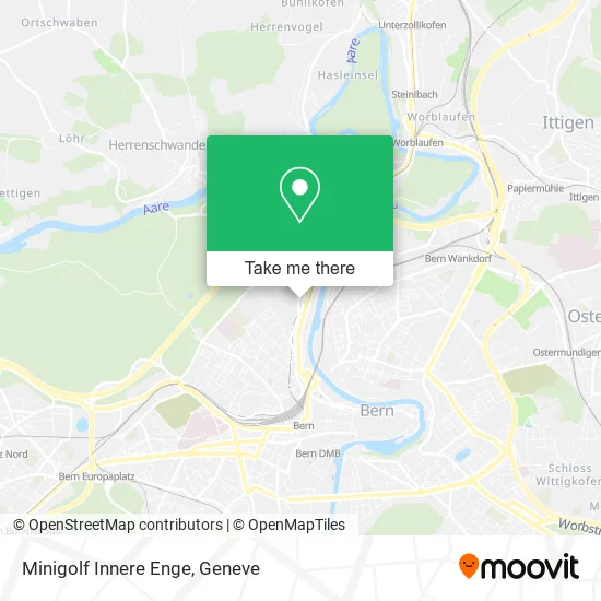 Minigolf Innere Enge map