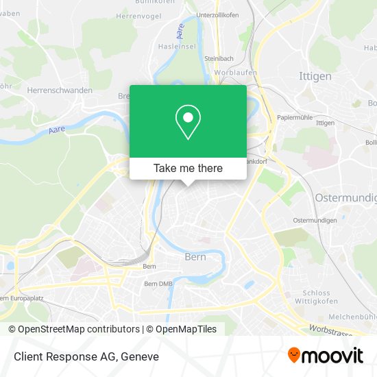 Client Response AG map