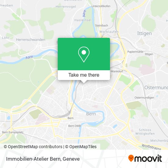 Immobilien-Atelier Bern map