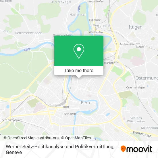 Werner Seitz-Politikanalyse und Politikvermittlung map