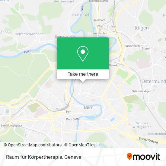Raum für Körpertherapie map