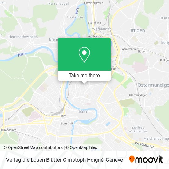 Verlag die Losen Blätter Christoph Hoigné map