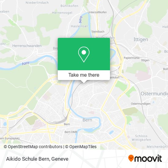 Aikido Schule Bern map