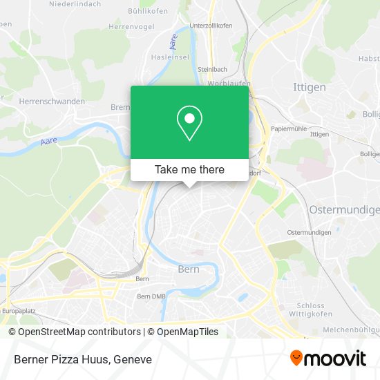 Berner Pizza Huus map