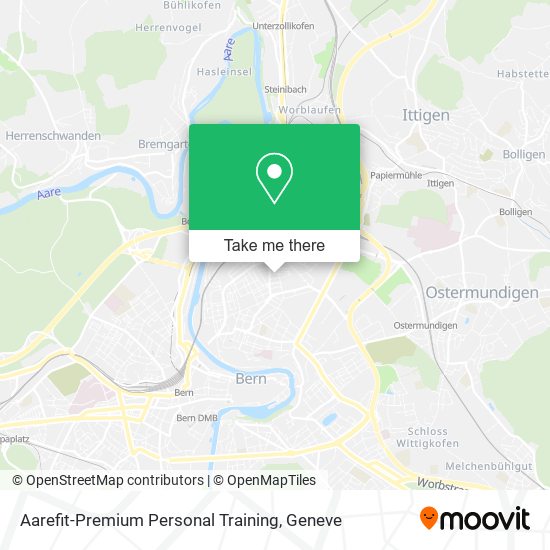Aarefit-Premium Personal Training map