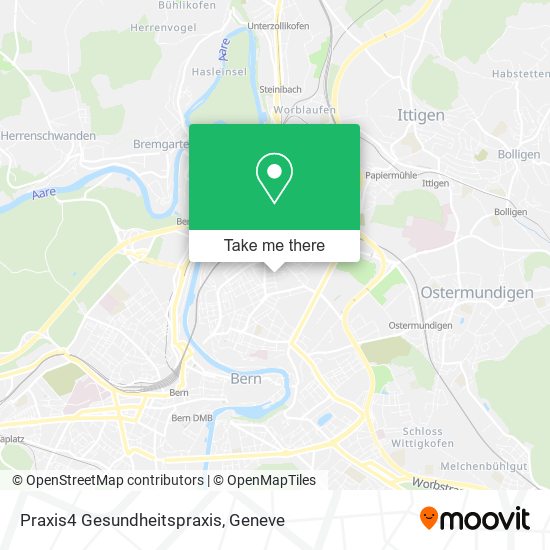Praxis4 Gesundheitspraxis map