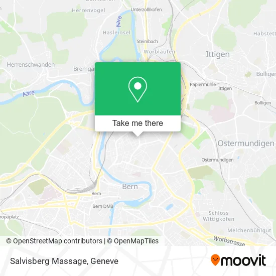 Salvisberg Massage map