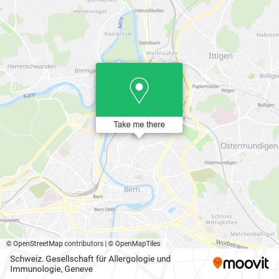 Schweiz. Gesellschaft für Allergologie und Immunologie map
