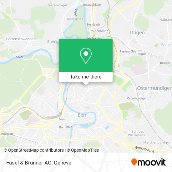 Fasel & Brunner AG map