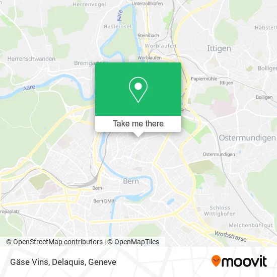 Gäse Vins, Delaquis map