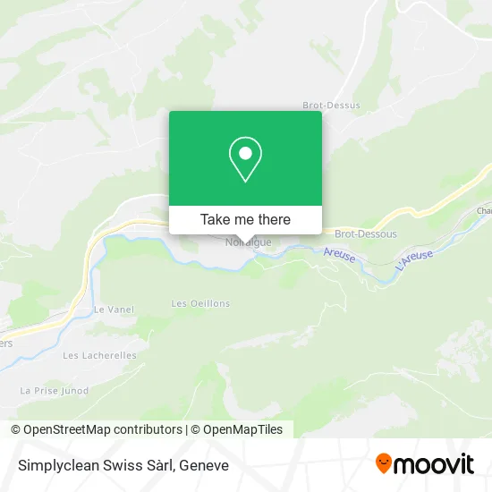 Simplyclean Swiss Sàrl map