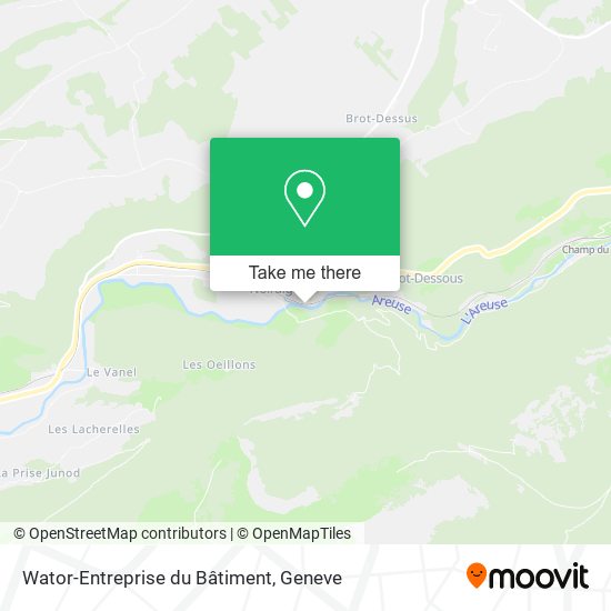 Wator-Entreprise du Bâtiment map
